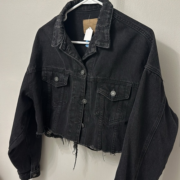 Buffalo Bills black denim jacket - Picture 3 of 3